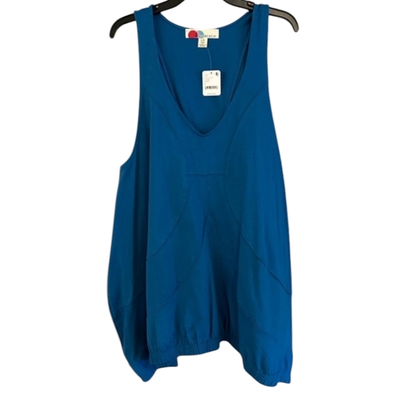 Free People Blue Tunic Top Perfect Bathing Suit Cover Up! - Picture 4 of 5